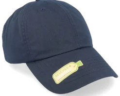 Dad Cap-Yupoong Recycled Polyester Navy Dad Cap - Blue