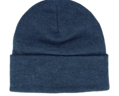 Cuff Beanies-Levi's Red Batwing Embroidered Beanie Navy Cuff - Blue