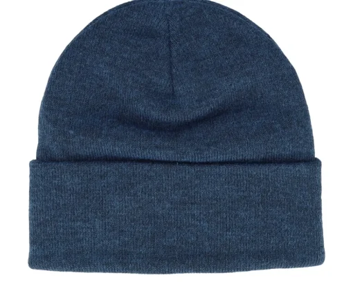 Cuff Beanies-Levi's Red Batwing Embroidered Beanie Navy Cuff - Blue