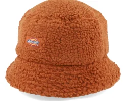 Fashion Dickies Red Chute Ecru Bucket - White