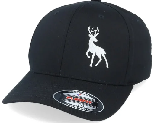 Sale Hunter Red Deer Black Flexfit -