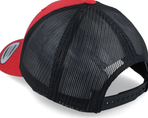Best Yupoong Red/Black Trucker -