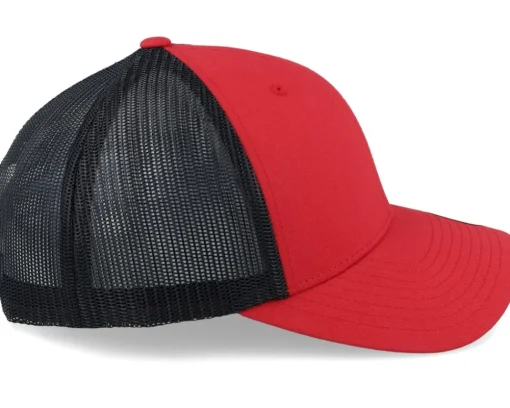 Best Yupoong Red/Black Trucker -