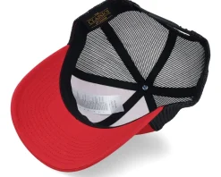 Best Yupoong Red/Black Trucker -
