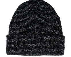 Cuff Beanies-Beechfield Reflective French Navy Cuff Blank Beanie - Blue