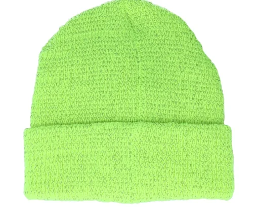 Cuff Beanies-Beechfield Reflective French Navy Cuff Blank Beanie - Blue