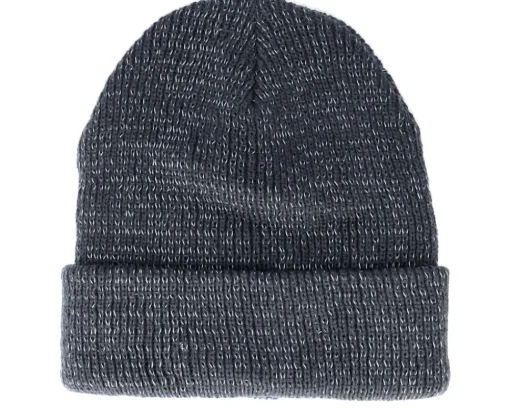 Cuff Beanies-Beechfield Reflective French Navy Cuff Blank Beanie - Blue