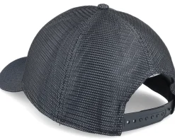New John Deere Reflective Mesh W/Emb Logo Black Adjustable -