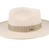 Fedora-Brixton Reno Bone/Sand Fedora -