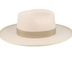 Fedora-Brixton Reno Bone/Sand Fedora -