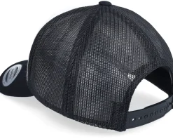 Discount Yupoong Retro Black/White/Black Trucker -