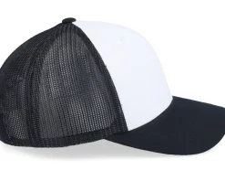 Discount Yupoong Retro Black/White/Black Trucker -