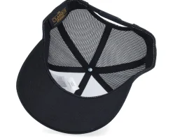 Discount Yupoong Retro Black/White/Black Trucker -