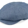 Online Wigéns Retro Cap Denim Blue Newsboy Flat Cap -