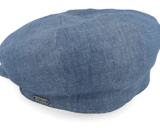 Online Wigéns Retro Cap Denim Blue Newsboy Flat Cap -