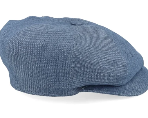 Online Wigéns Retro Cap Denim Blue Newsboy Flat Cap -