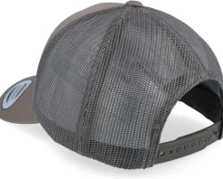 Trucker-Yupoong Retro Chocolate Chip/Greyish Brown A-Frame Trucker -