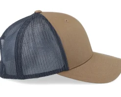 New Yupoong Retro Coyote Brown/Black Trucker -