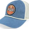 Trucker-Skillfish Retro Fishing Logo Bachelor Legion /Sand/Cream Trucker - Blue