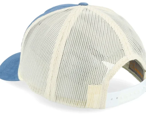 Trucker-Skillfish Retro Fishing Logo Bachelor Legion /Sand/Cream Trucker - Blue