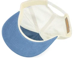 Trucker-Skillfish Retro Fishing Logo Bachelor Legion /Sand/Cream Trucker - Blue