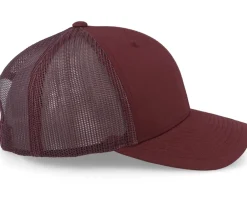 Blanks-Yupoong Retro Maroon Trucker -