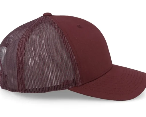 Blanks-Yupoong Retro Maroon Trucker -
