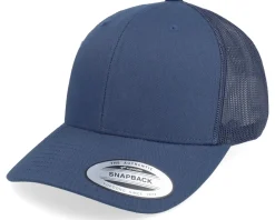 Trucker-Yupoong Retro Navy Trucker -