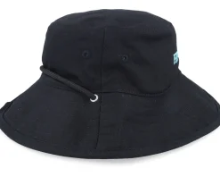 Buckets | Kids-Rip Curl Revo Revo Wide Brim Hat Black Bucket -