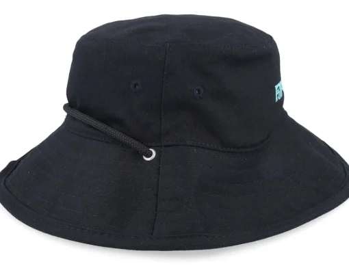 Buckets | Kids-Rip Curl Revo Revo Wide Brim Hat Black Bucket -
