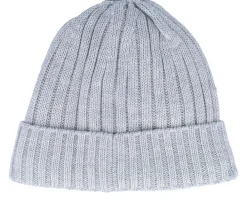 Sale Jack Wolfskin Rib Knit Beanie Grey Heather Cuff -