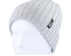Sale Jack Wolfskin Rib Knit Beanie Grey Heather Cuff -
