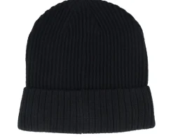 Cuff Beanies-Puma Ribbed Classic Beanie Black Cuff -