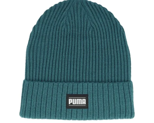 Cuff Beanies-Puma Ribbed Classic Beanie Caramel Latte Cuff - Brown