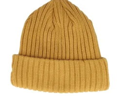 Cuff Beanies-Bauer Ribbed Toque Gold Cuff -