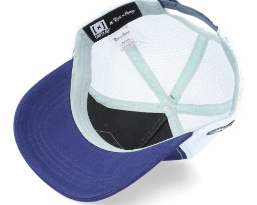 Clearance Capslab Rick & Morty Blue Trucker -