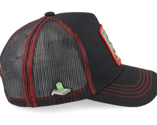 Trucker-Capslab Rick & Morty Evil Morty Black Trucker -