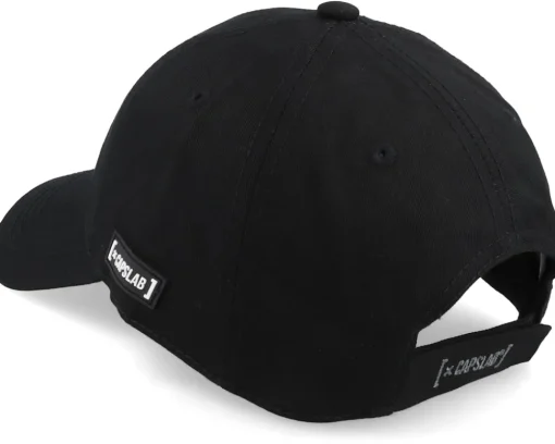 Hot Capslab Rick & Morty Rick Black Dad Cap -