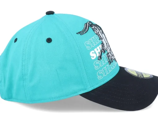 Sale Difuzed Rick & Morty Shrimp Teal/Black Adjustable -