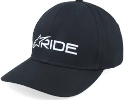 Motor-Alpinestars Ride 3.0 Hat /White Adjustable - Black