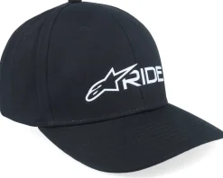 Motor-Alpinestars Ride 3.0 Hat /White Adjustable - Black
