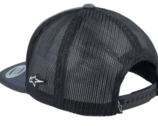 Trucker-Alpinestars Ride 4.0 Hat Charcoal/Black/Lime Trucker -