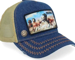 Trucker-Goorin Bros. Ride or die Rodeo Denim A-Frame Trucker -
