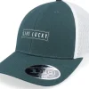 Clearance Black Clover Rigsby Green W White Mesh W Patch Trucker -