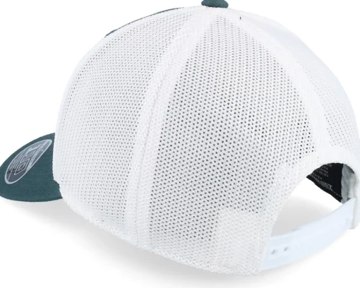 Clearance Black Clover Rigsby Green W White Mesh W Patch Trucker -