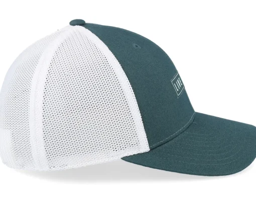 Clearance Black Clover Rigsby Green W White Mesh W Patch Trucker -