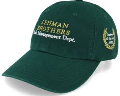Dad Cap-Iconic Risk Management Department Dark Dad Cap - Green