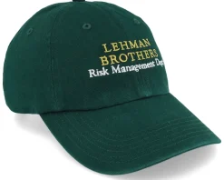 Dad Cap-Iconic Risk Management Department Dark Dad Cap - Green