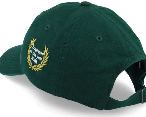 Dad Cap-Iconic Risk Management Department Dark Dad Cap - Green