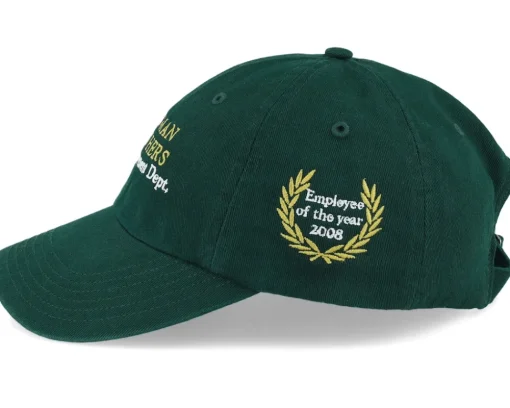 Dad Cap-Iconic Risk Management Department Dark Dad Cap - Green